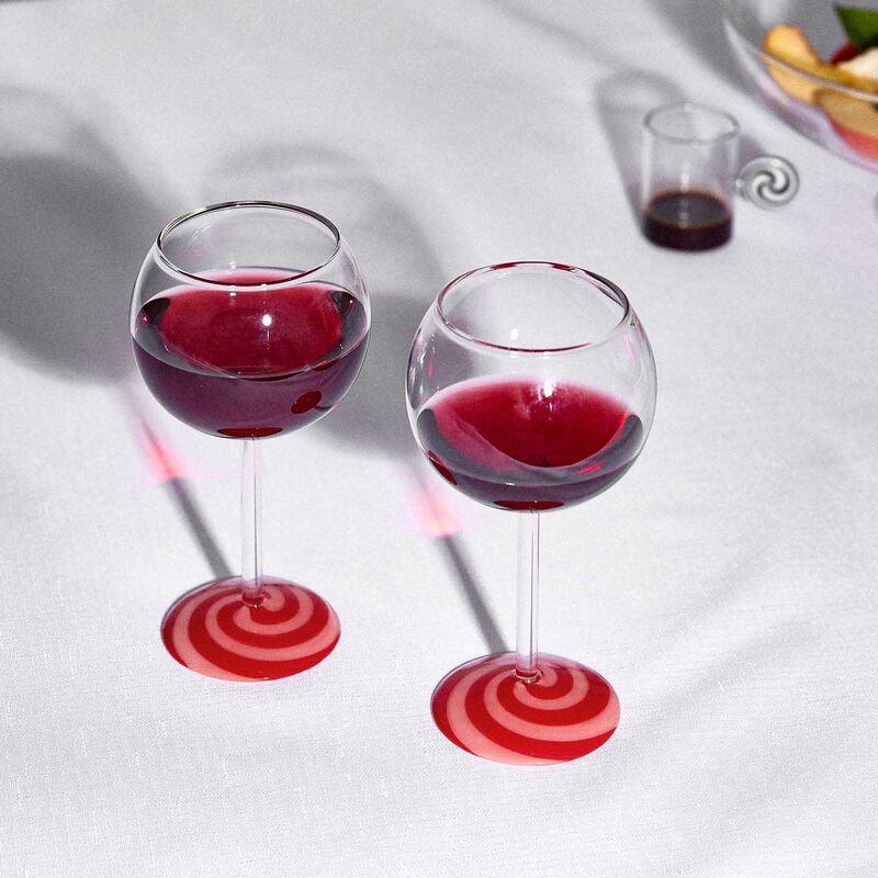 FAZEEK Swirl Wine Glass Set of 2 image number 1